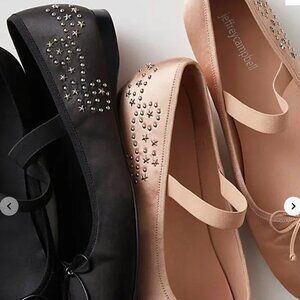 JEFFREY CAMPBELL X Fp X Understated Leather Stars Align - Natural Satin